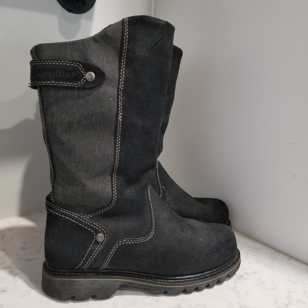 👢CAT LEATHER BOOTS